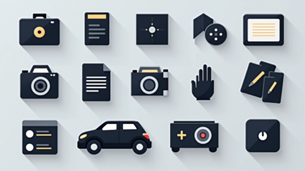 ダークモードのアイコンセット