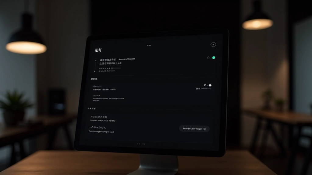 ダークモードのナビゲーション設計